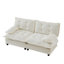 Canapé modulaire avec tissu chenille respirant