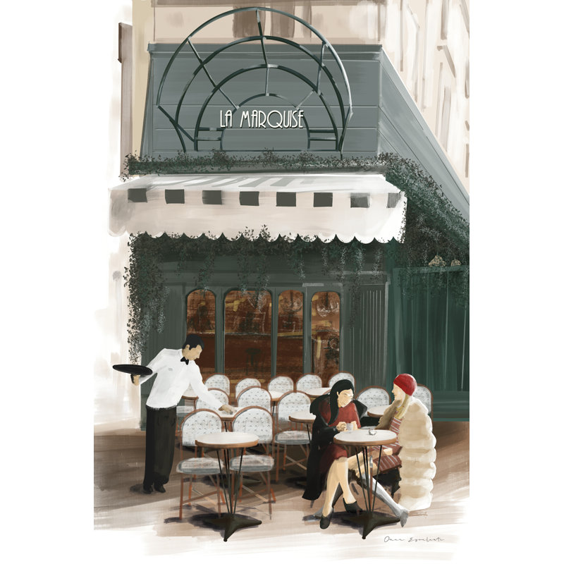 Paris Bistro, H 30 po x l 20 po