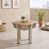 Teck naturel beige