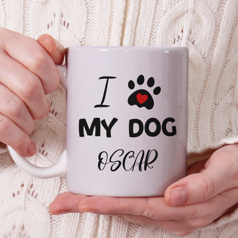 Porcelain Coffee Mug, Yes