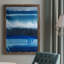 Letourneau Deep Blue Shore II, peinture sur toile encadrée-98031669-88376874-88376873