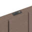Structure de lit tapissier à oreilles avec USB Santrera-1250101667-1250101666