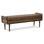 Banc en cuir italien véritable 53,5 po Cura