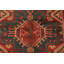 Tapis à motif oriental Kazak en laine bleu sarcelle 4 x 6