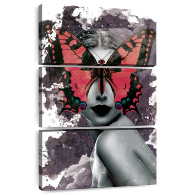 Brampt Butterfly Lady Paint Splatter