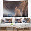 Tapisserie paysage paysage d'hiver futuriste-28505686