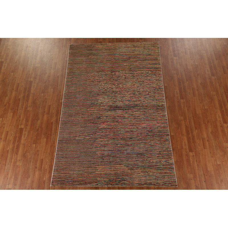 Tapis rayé All-Over Gabbeh 6 x 10
