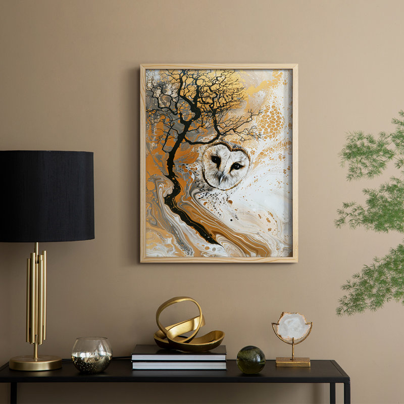 ANIMALS Series L XXII, reproduction encadrée - bois massif, H 30 po x l 24 po