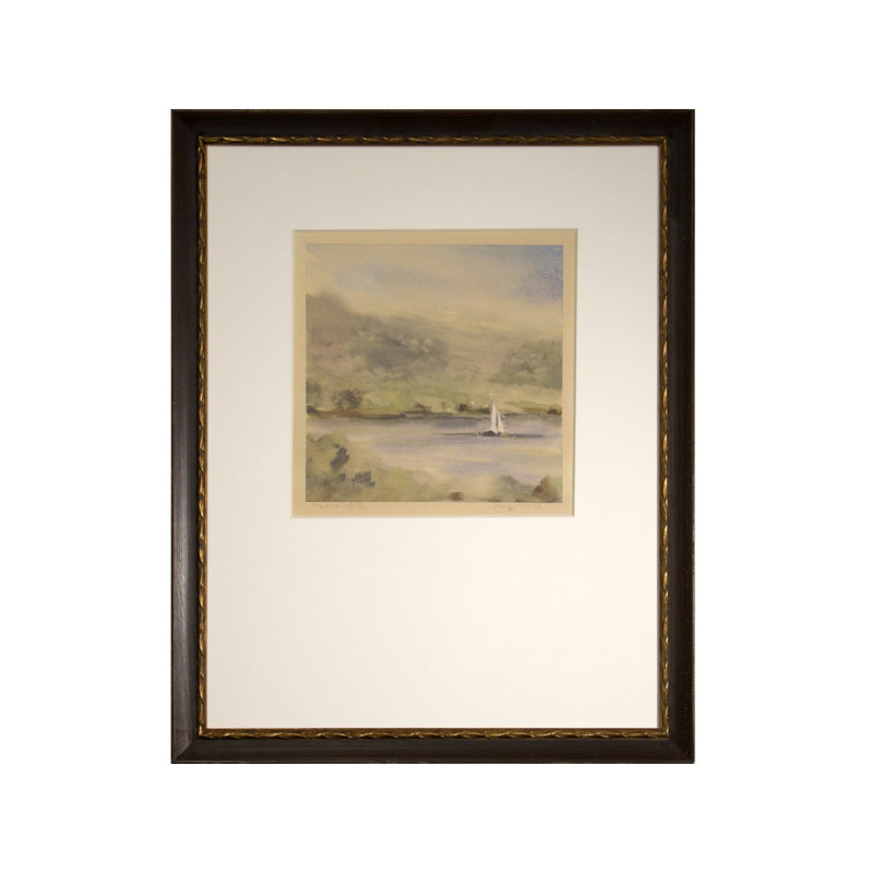 Highland Sail - peinture encadrée