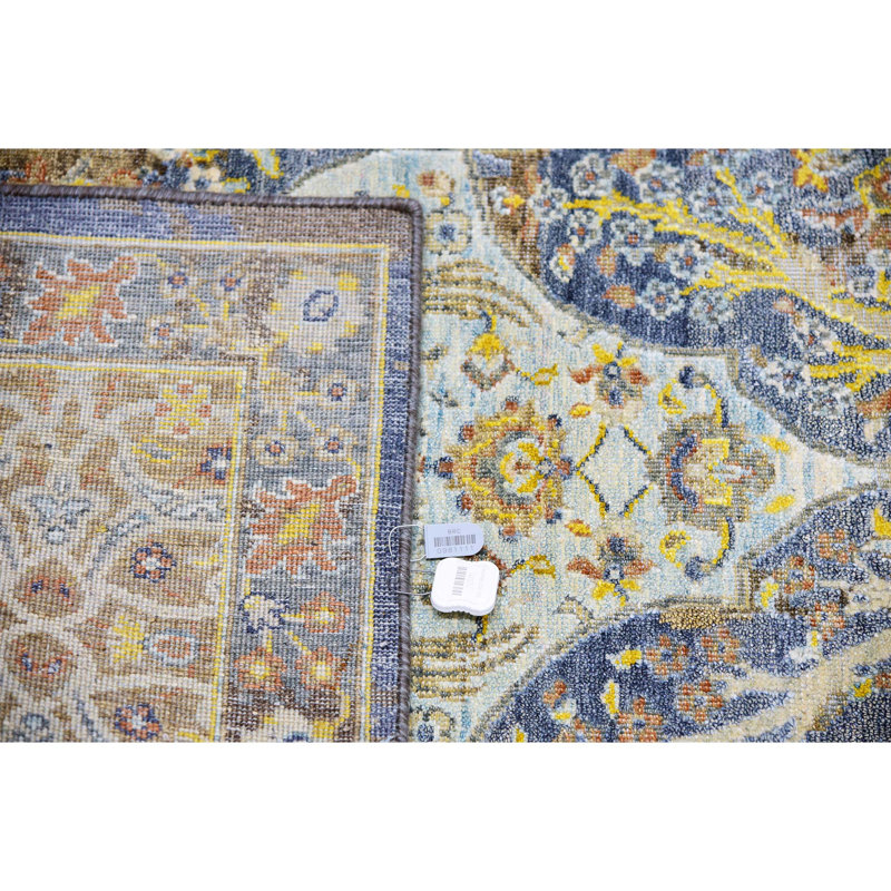 Wool Abstract Area Rug, Rectangle 8' x 10'