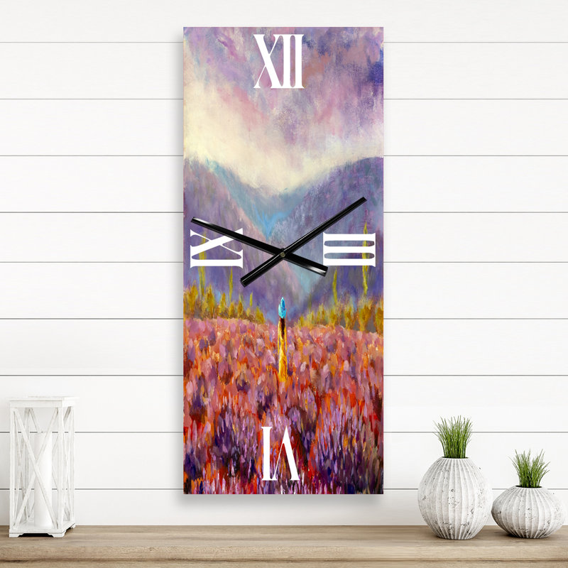 Metal Wall Clock, Large