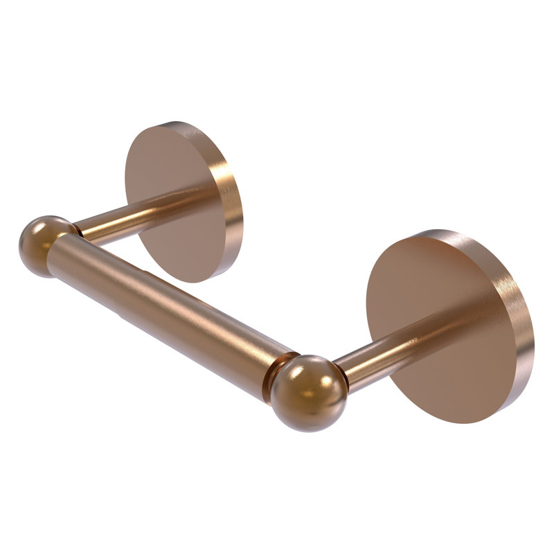 Goble Wall Mounted Toilet Paper Holder, Brushed Bronze