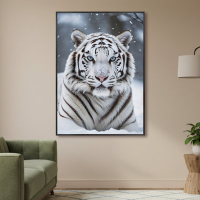 Single Picture Frame LED Illuminated Wall Art Wall Art on Glass / Aluminium