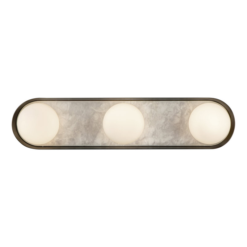Alonso 3 - Light Dimmable Bath Bar, Urban Bronze