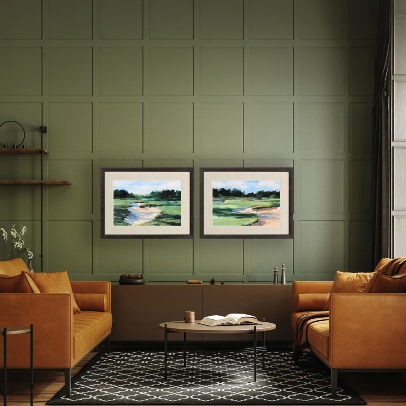 Golf Course Study I Print by Ethan Harper