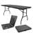 72 in. L Plastic / Acrylic Rectangular Folding Table