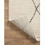 Kismet Geometric Machine Made Power Loom Polyester Area Rug in Ivory/Charcoal-78565250