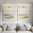 2PCS-Bathroom Vanity Lighting Fixture Strip Wall Light Modern Clear Crystal Wall Sconce Indoor All Copper Decor Wall Lamp -121498490-121498489