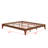 Bamboo Wood Platform Bed Frame-1525837005