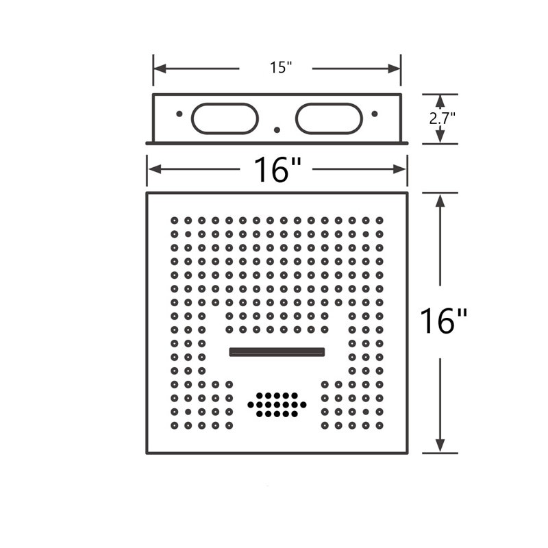 Thermostatic All-In-One Kit with Rough in-Valve