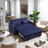 3-In-1 Multi-Functional Corduroy Sleeper Couch Pull-Out Bed