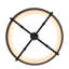 4-Light Dimmable Drum Chandelier