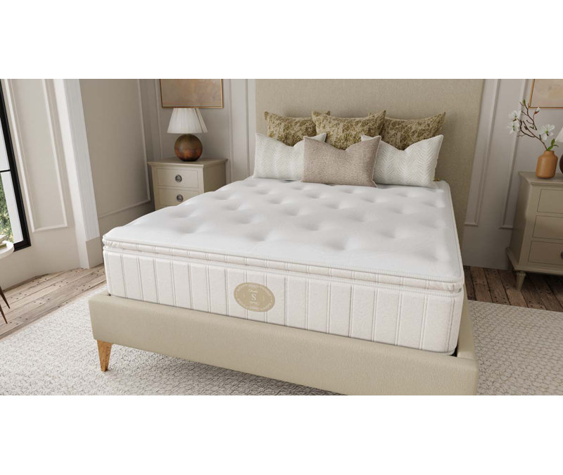 Timeless 15'' Medium-Firm Pillow Top Innerspring Two-Sided Mattress