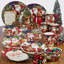 Ensemble de 4 tasses certifiées International Magic of Christmas Santa