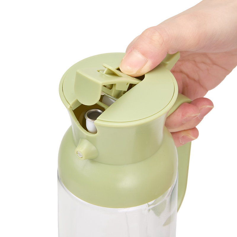 Single Oil / Vinegar Cruet, Green