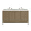 Ensemble de meuble-lavabo double 60 po Chicago-101285422-101285423-123104592