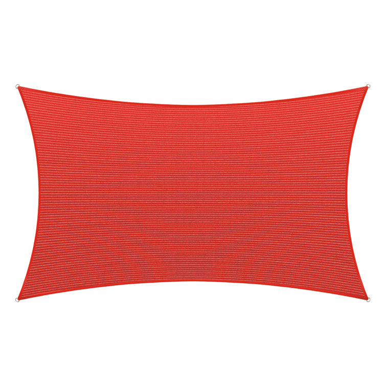 Toile d'ombrage rectangulaire Amgo 200 GSM, blocage UV 95% Amgo