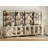  Office Furniture Set: 59" Executive Desk With Charging Station And Storage Cabinet, Four 72" Tall Bookcases, Modern Computer Desk And Library Shelf For Work Study-801609718