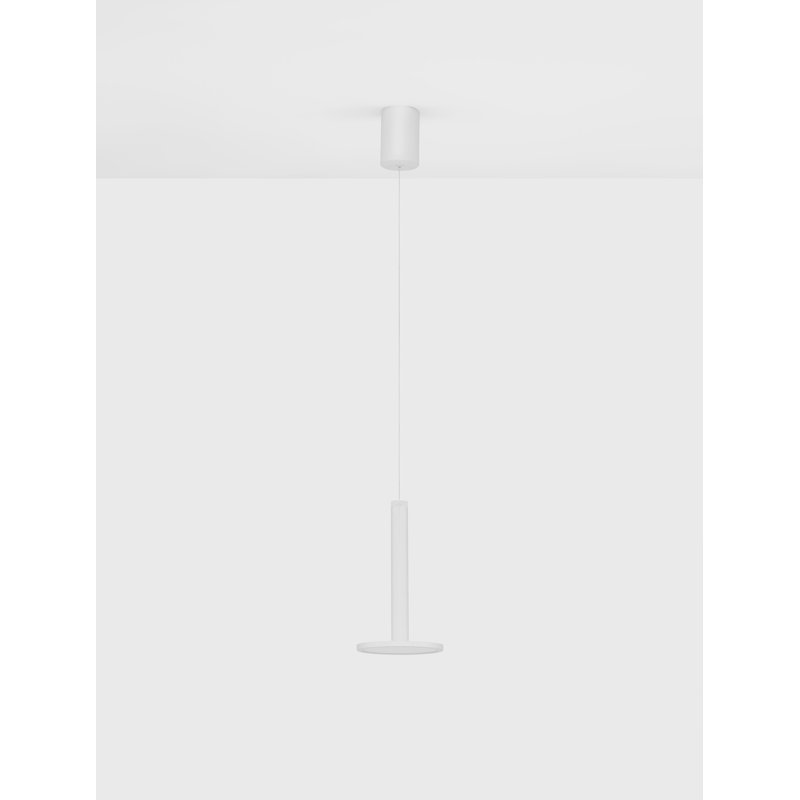 1 - Light White LED Unique/Statement Pendant