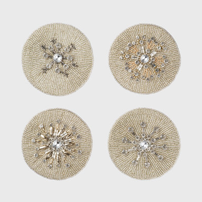 Snowflake Round Coaster