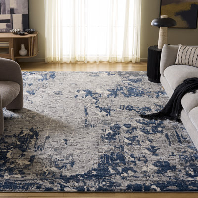 Tapis abstrait Meadow 100 Performance
