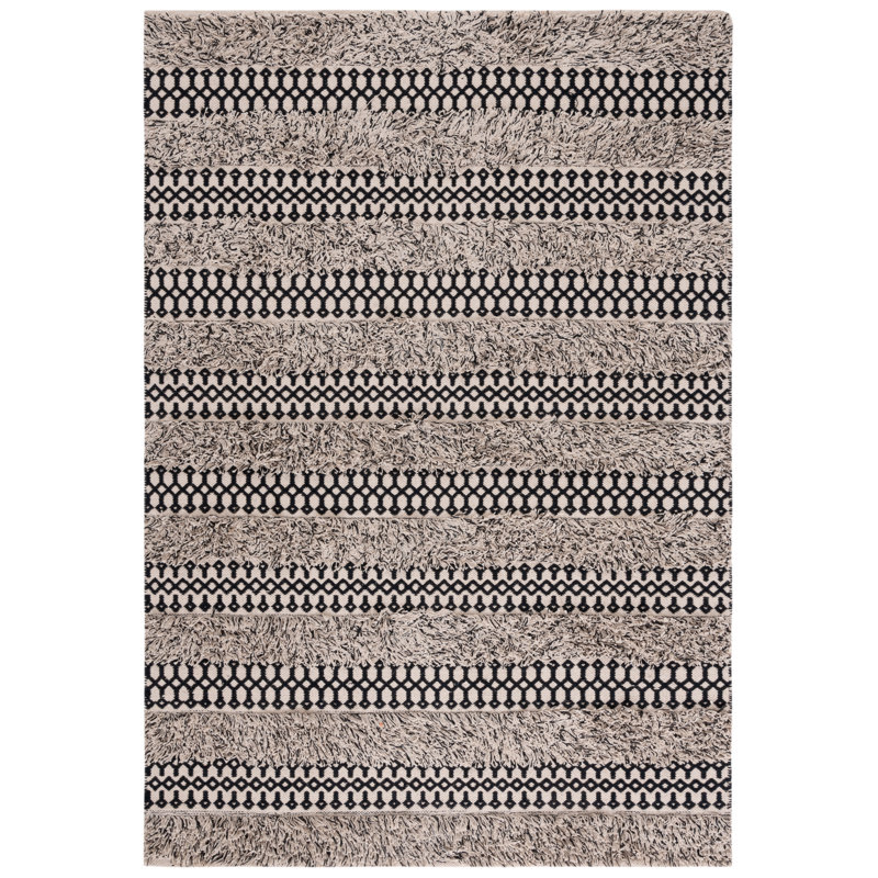 Natura Flat Weave Cotton Southwestern Rug, Rectangle 3' x 5'
