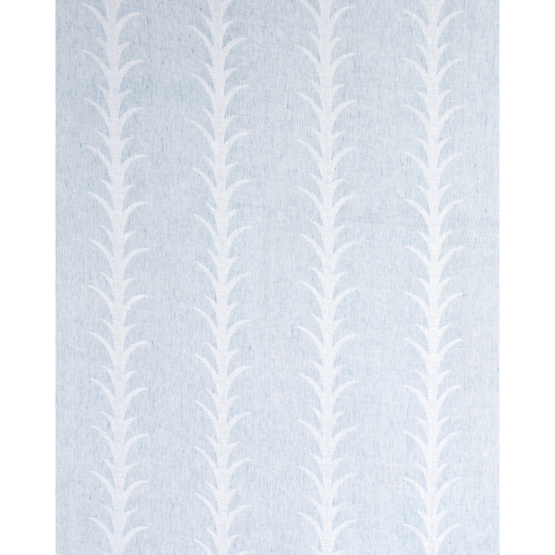 Essentiels: tissu rayé d'acanthe diaphane, Ardoise