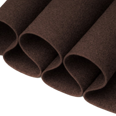 Tissu en feutre LA - 72 po de largeur et 1,6 mm d'épaisseur - tissu en feutre doux et non-rigide - 5 verges
