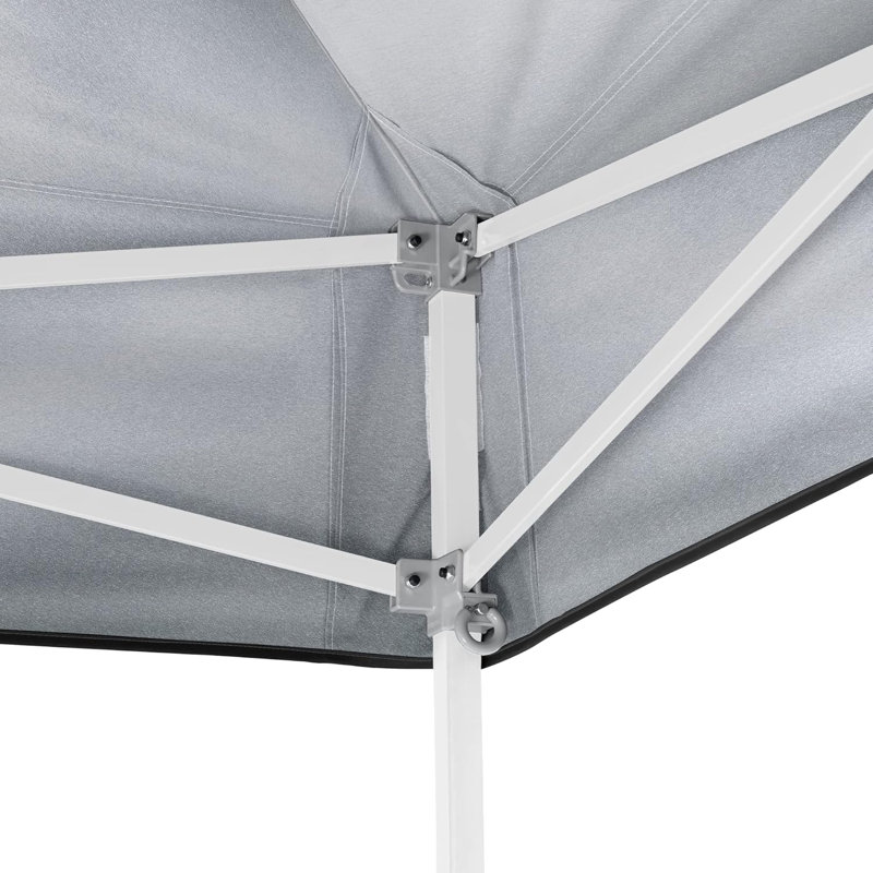 Adjustable Peak Shelter With Quick Lock System, Fire Resistant Cover, And Enhanced Stability