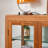 American Style Minimalist Glass Bookcase