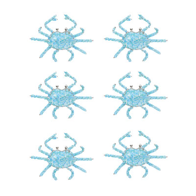Bluecrab Beaded Napkin Ring