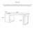 Desk with Two Drawers CPU Compartment and Carbon Steel Legs-1457501293