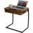Table End Table with Charging Station, Couch Tables That Slide Under, C Shaped Side Table with Storage, Small Table Couch Desk for Small Spaces