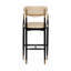 Tabouret de comptoir rembourré Cidra-109438544-109438545