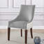 Chaise d'appoint en cuir-665694323