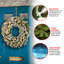 Snowy Sheffield Spruce Wreath with Twinkly LED Lights-68046336
