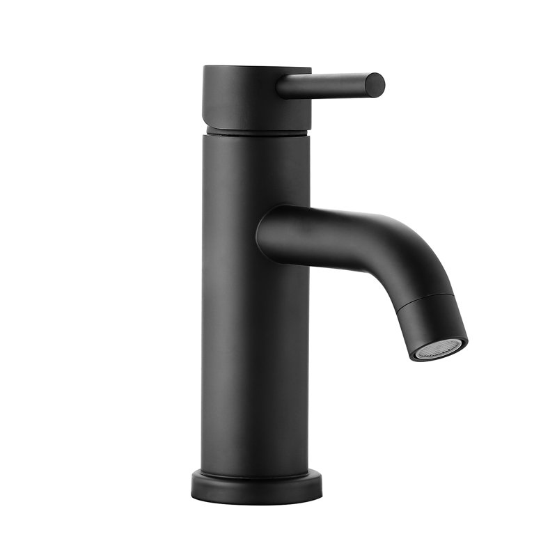 Bathroom Faucet Single Hole - Modern Style, Brushed Gold, Stainless Steel, 1.2 Gpm Flow, Effortless Installation For Decor Items Sink Hole, Saving Time And Effort During