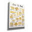 «Pasta Italiana 1» par Farida Zaman, art mural sur toile