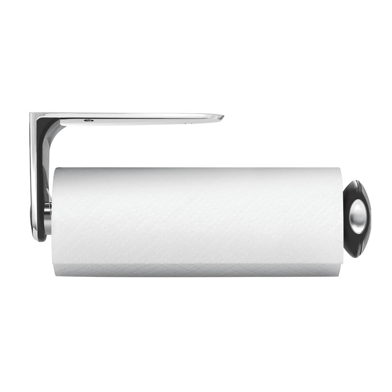 Stainless Steel Wall Mount Paper Towel Holder with Quick Release Knob
