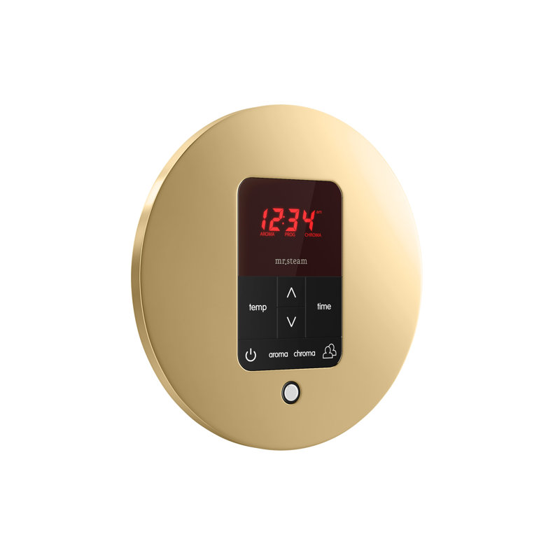 Steam Generator Control, Polished Brass